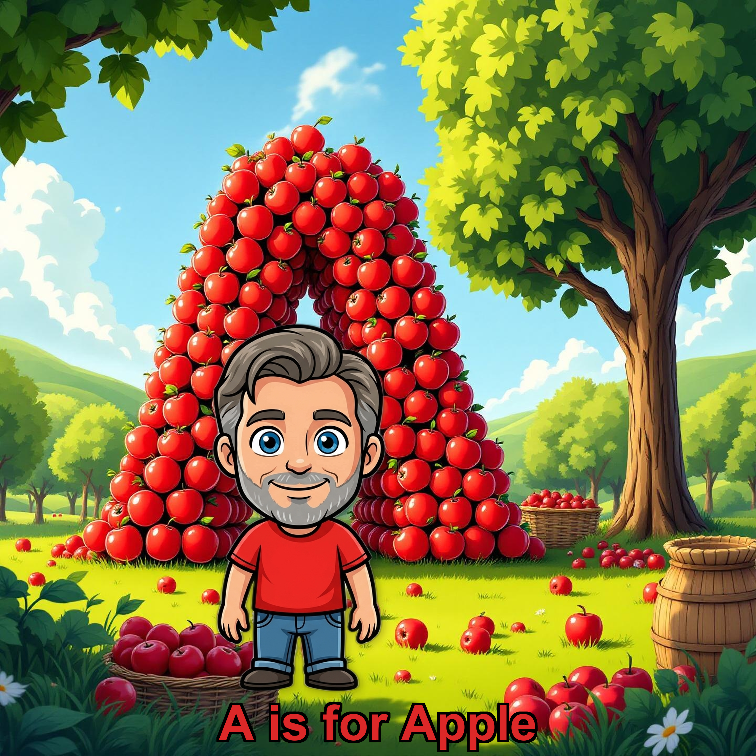 A is for Apple