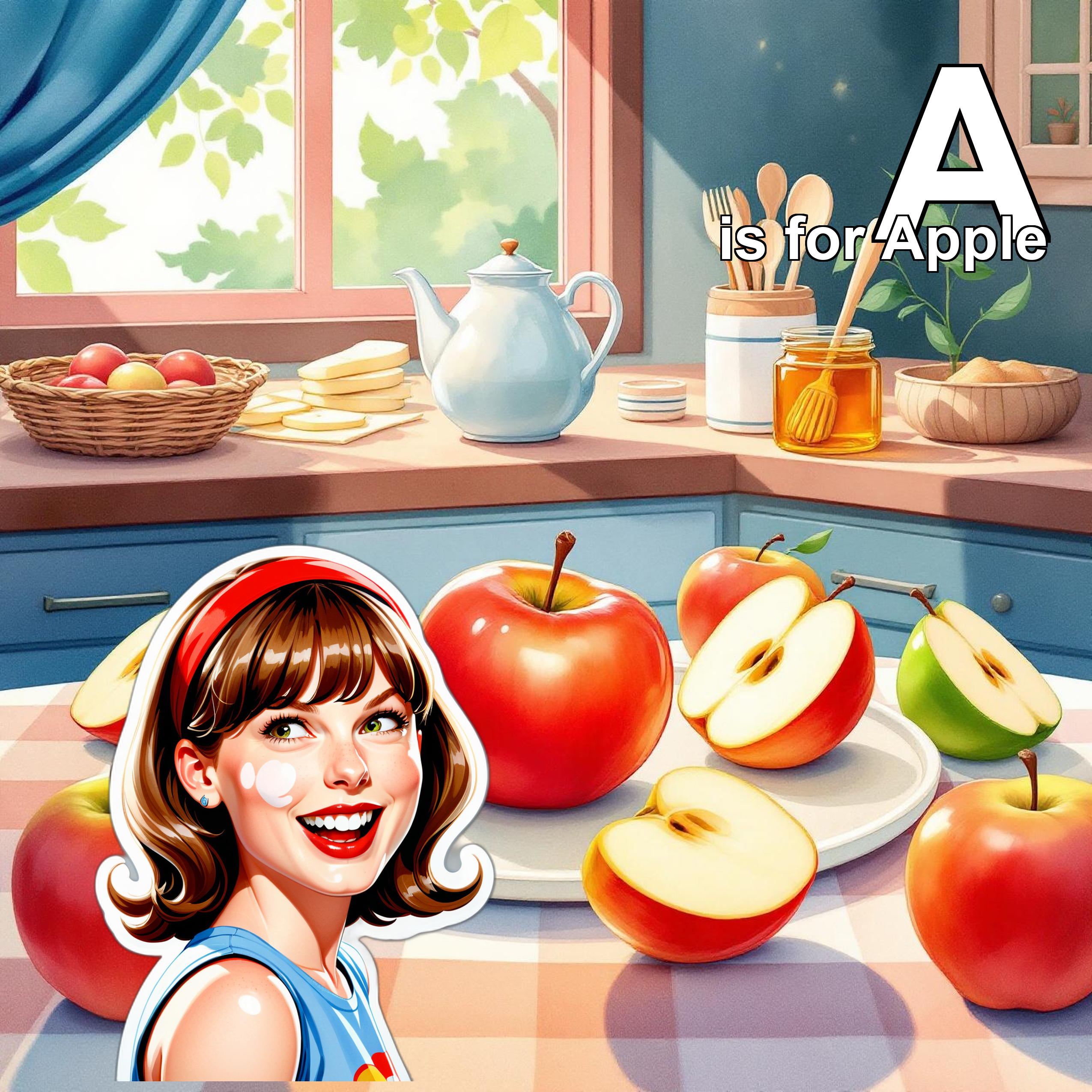 A is for Apple