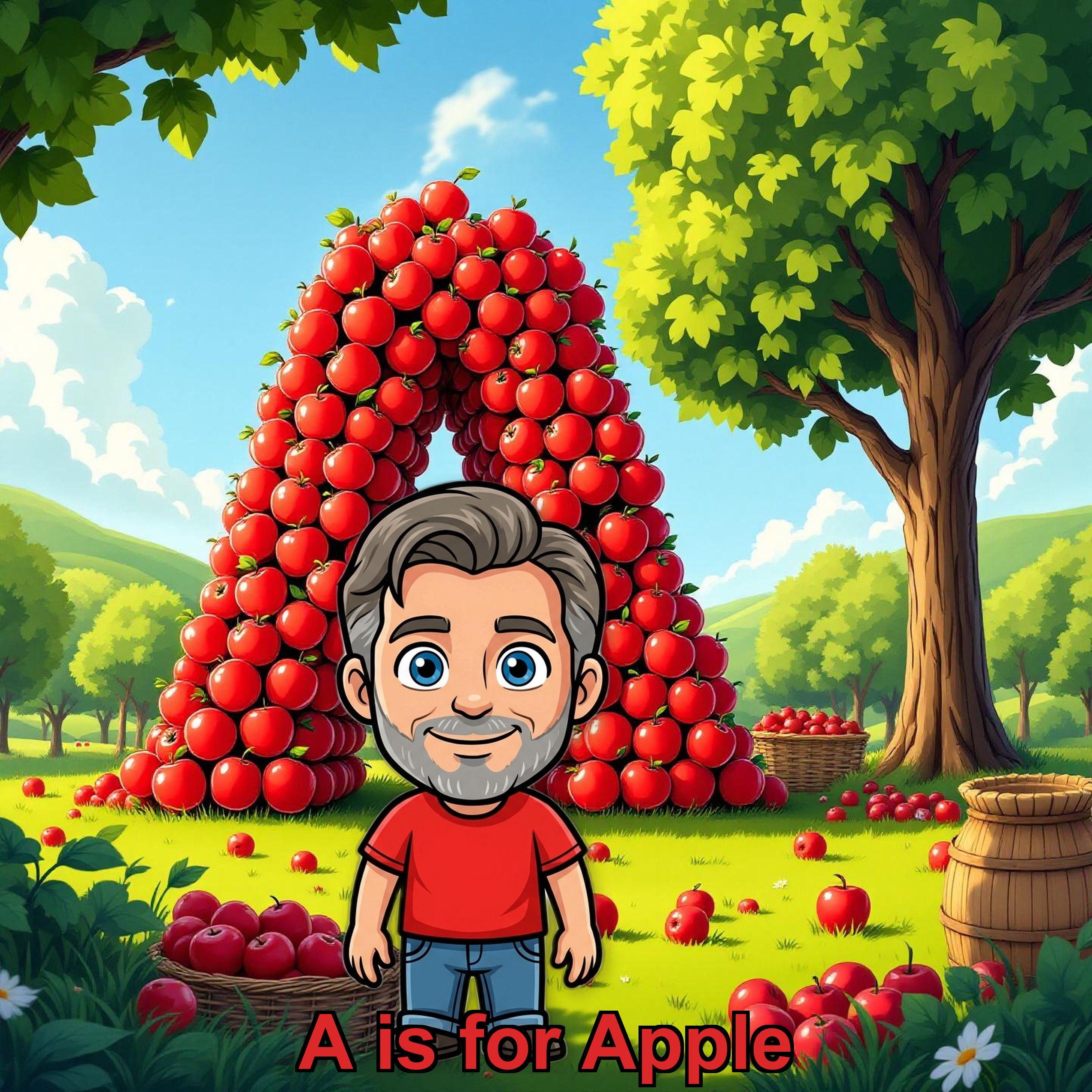 A is for Apple